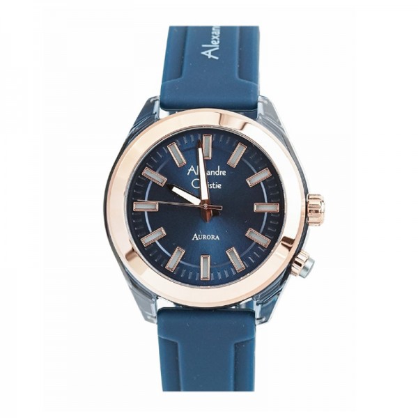 Alexandre Christie AURORA AC 2928 Rosegold Blue Navy LHRRGBU